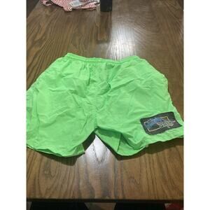 Vintage Aussie Wallaby Jack Green Spell-out Shorts Size Large